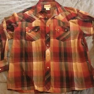 Wrangler Vintage country western dress shirt
